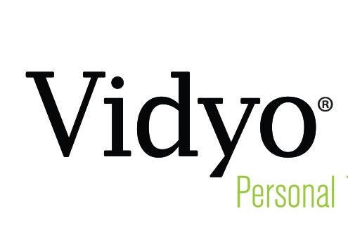 Vidyo Videokonferens logotyp liggande