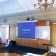 Bak-projektion i k-märkt rum frammifrån