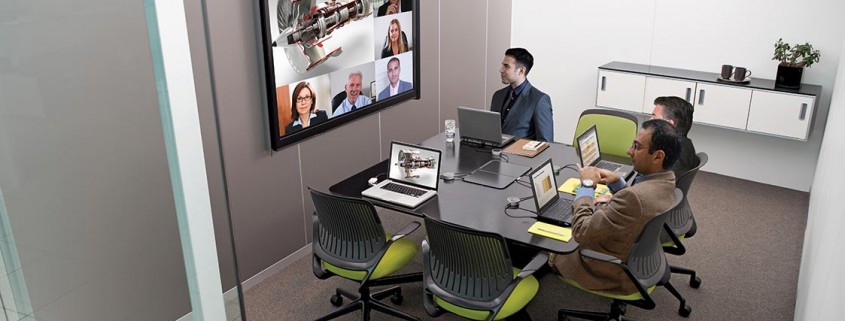 Hur ett vidyo 4k videkonferensrum kan se ut