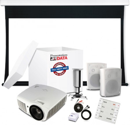 Installationspaket 3 projektor installerat ok klart till fast pris