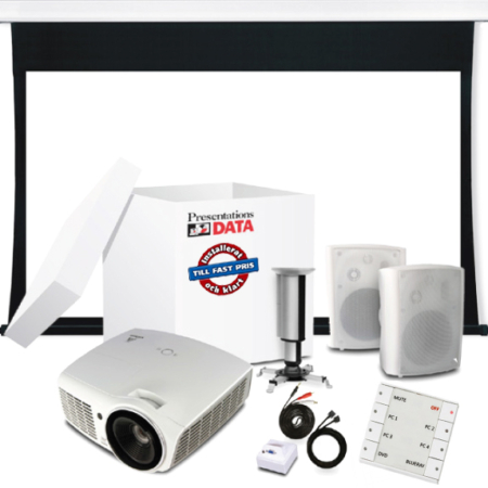 Installationspaket 3 projektor installerat ok klart till fast pris
