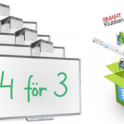 Köp 4 smartboards betala för 3
