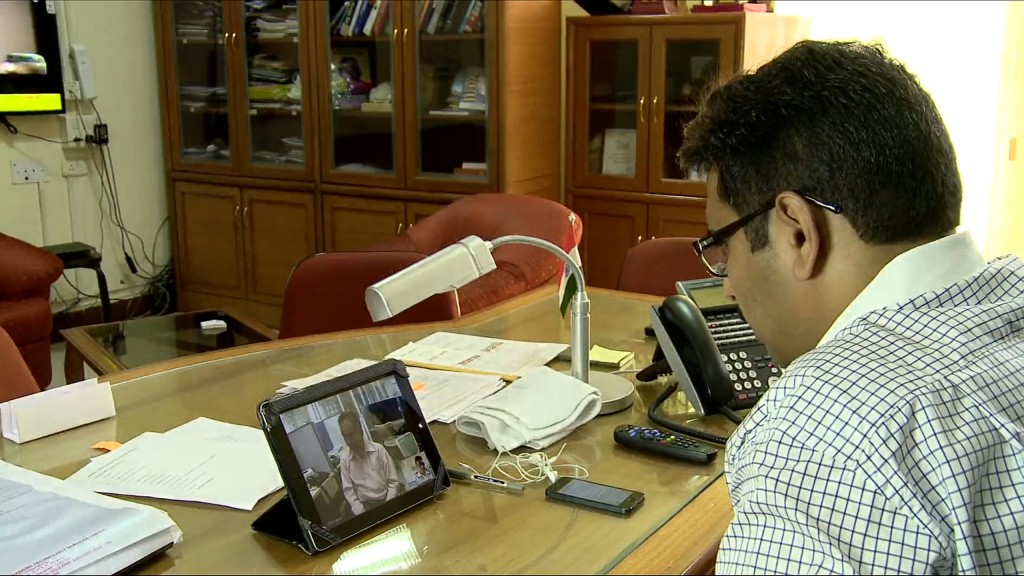 Videokonferens via vidyo i Indien