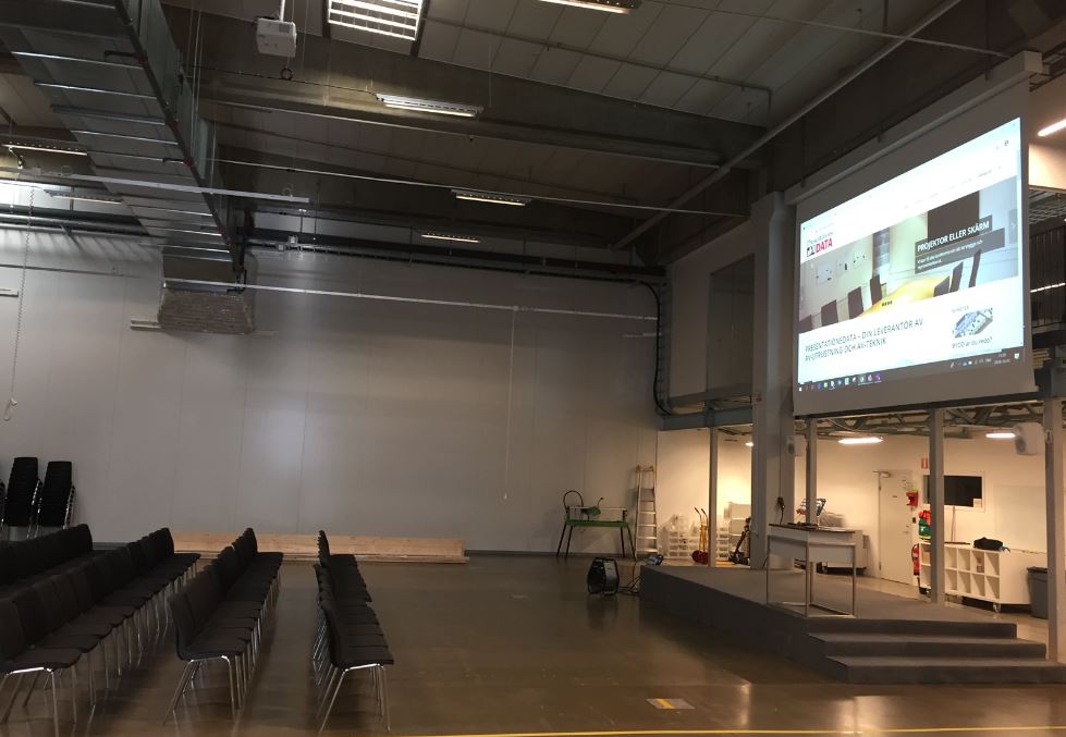 Projektor till aulan eller hörsalen