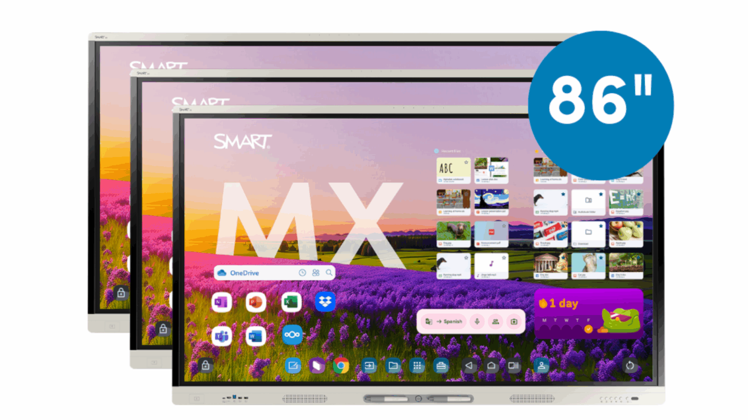 Smartboard tre pack MX