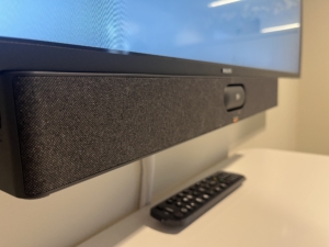AI mötesrum med videobar